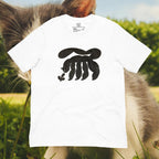 Sniffing Cat — Unisex t-shirt